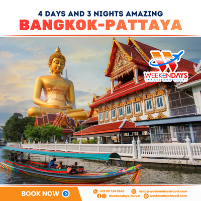4D3N | BANGKOK - PATTAYA THAILAND | AUGUST 2026 - FEBRUARY 2027
