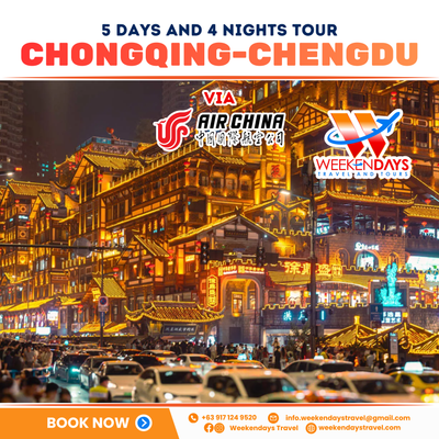 5D4N | CHONGQING-CHENGDU via AIR CHINA | MARCH - JUNE 2026
