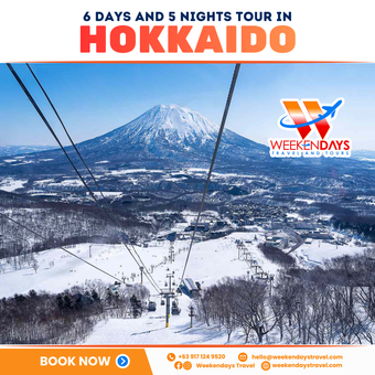 6D5N | HOKKAIDO JAPAN GROUP TOUR (via CEB) | DECEMBER 2026