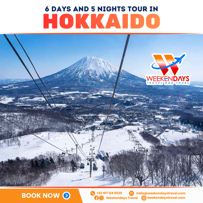 6D5N | HOKKAIDO JAPAN GROUP TOUR (via CEB) | DECEMBER 2026
