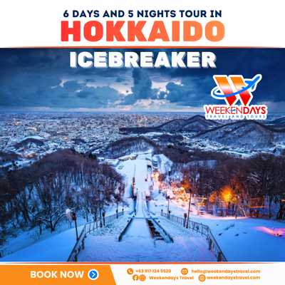 6D5N | HOKKAIDO ICEBREAKER JAPAN GROUP TOUR (via ANA) | FEBRUARY 2027