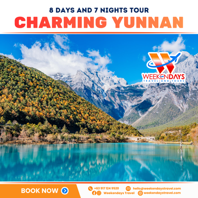 8D7N | CHARMING YUNNAN, CHINA | AUGUST TO OCTOBER 2026