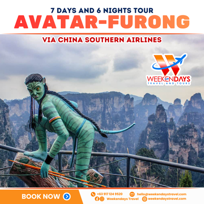 7D6N | AVATAR-FURONG TOUR (VIA CHINA SOUTHERN AIRLINES) | JUNE - OCTOBER 2026