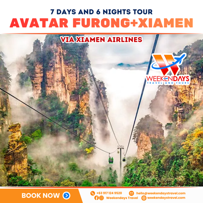 7D6N | AVATAR FURONG + XIAMEN TOUR (VIA XIAMEN AIRLINES) | SEPTEMBER 2026