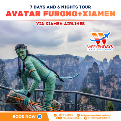 7D6N | AVATAR FURONG + XIAMEN TOUR (VIA XIAMEN AIRLINES) | SEPTEMBER 2026