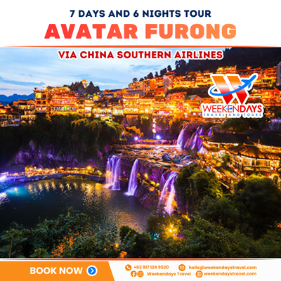 7D6N | AVATAR-FURONG TOUR (VIA CHINA SOUTHERN AIRLINES) | JUNE - OCTOBER 2026