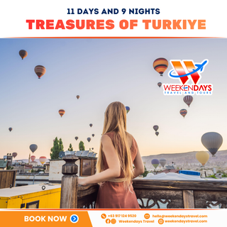 11D9N |  TREASURES OF TURKIYE | MAY-DEC 2026