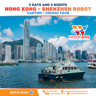 5D4N | HONG KONG-MACAU-SHENZHEN-CANTON-ZHUHAI | AUGUST TO DECEMBER 2026