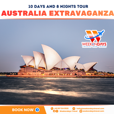 10D8N | AUSTRALIA EXTRAVAGANZA | AUG 23-SEP 01 2026