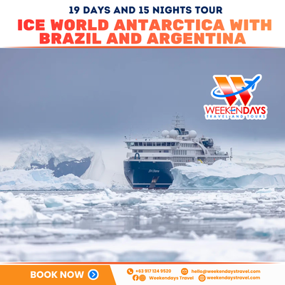 19D15N | ICE WORLD ANTARCTICA WITH BRAZIL AND ARGENTINA | NOV 06-NOV 24 2026