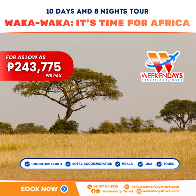 10D8N | WAKA-WAKA: IT’S TIME FOR AFRICA | JUL-OCT 2026