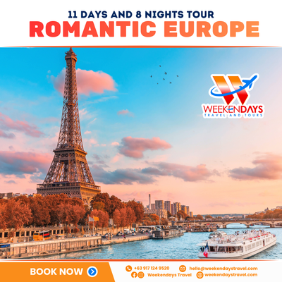 11D8N | ROMANTIC EUROPE TOUR | OCTOBER 2026 (OUT CEBU)