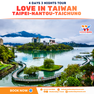 4D3N | LOVE IN TAIWAN (Taipei-Nantou-Taichung) | May-Dec 2026